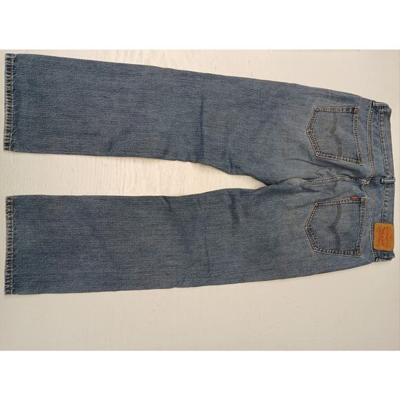 Levi's 559 Relaxed Comfort Fit Dress Casual Regular Work Blue Jeans 36x34 - Picture 6 of 8